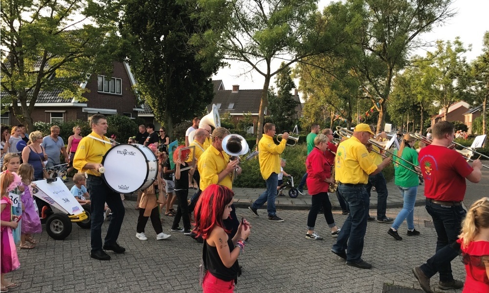 Optocht met Joker 